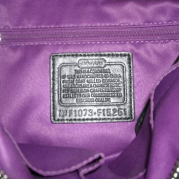 Coach Black Leather Carly Bag - Picture 7 of 8